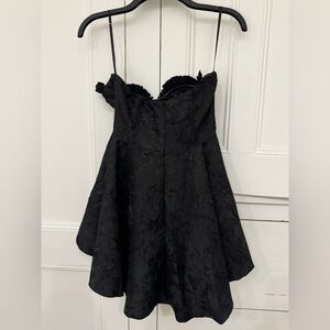VINTAGE MINI BLACK DRESS SZ S/M
